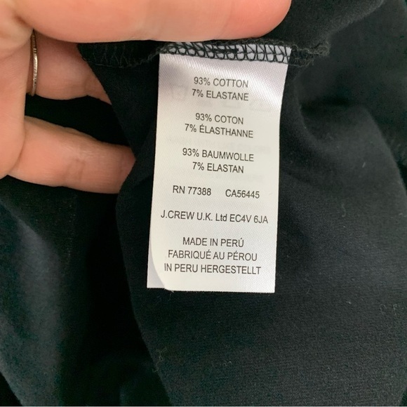 Universal Standard for J. Crew Top Asymmetrical Bow T-Shirt Short Sleeve Sz M - Picture 13 of 16